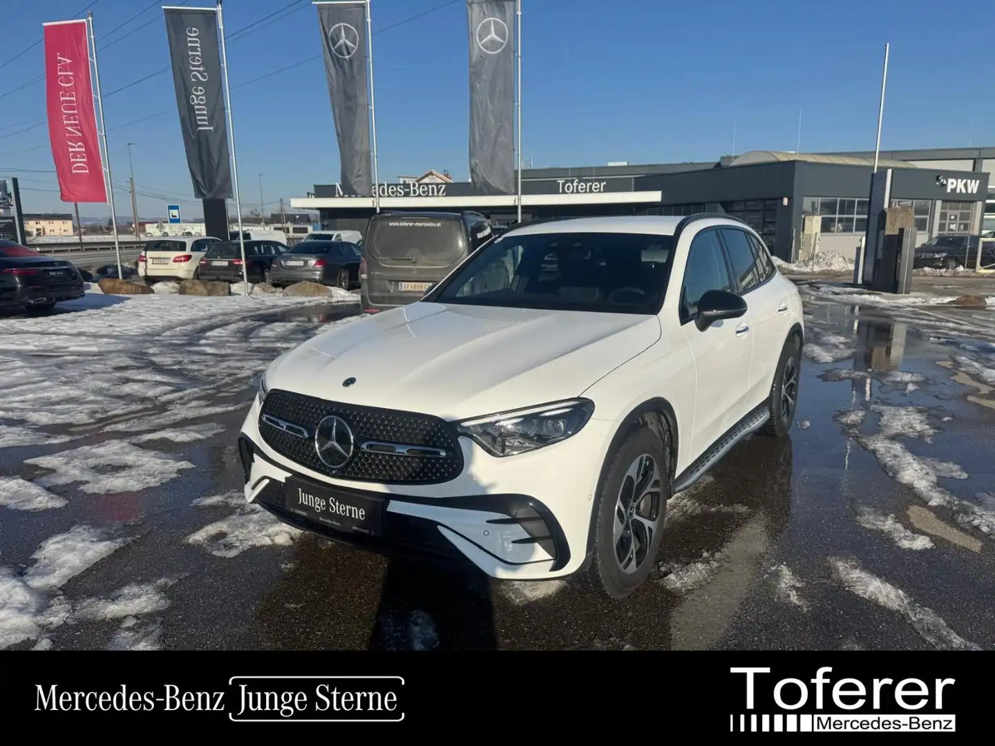 Mercedes-Benz GLC 200 d 4MATIC Distr KeyGo DigiLight Blanc - 1