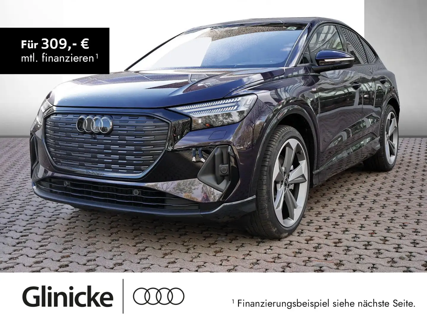 Audi Q4 e-tron Q4 Sportback 40 e-tron*Matrix-LED*Sportsitze*MMI Paars - 1