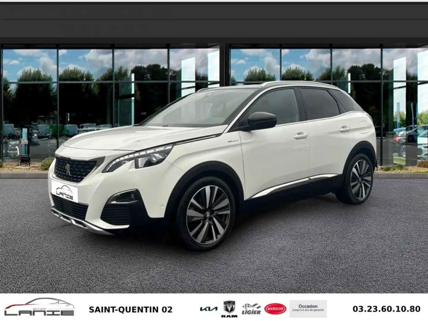 Peugeot 3008 Hybrid4 300 e-EAT8 GT White - 1