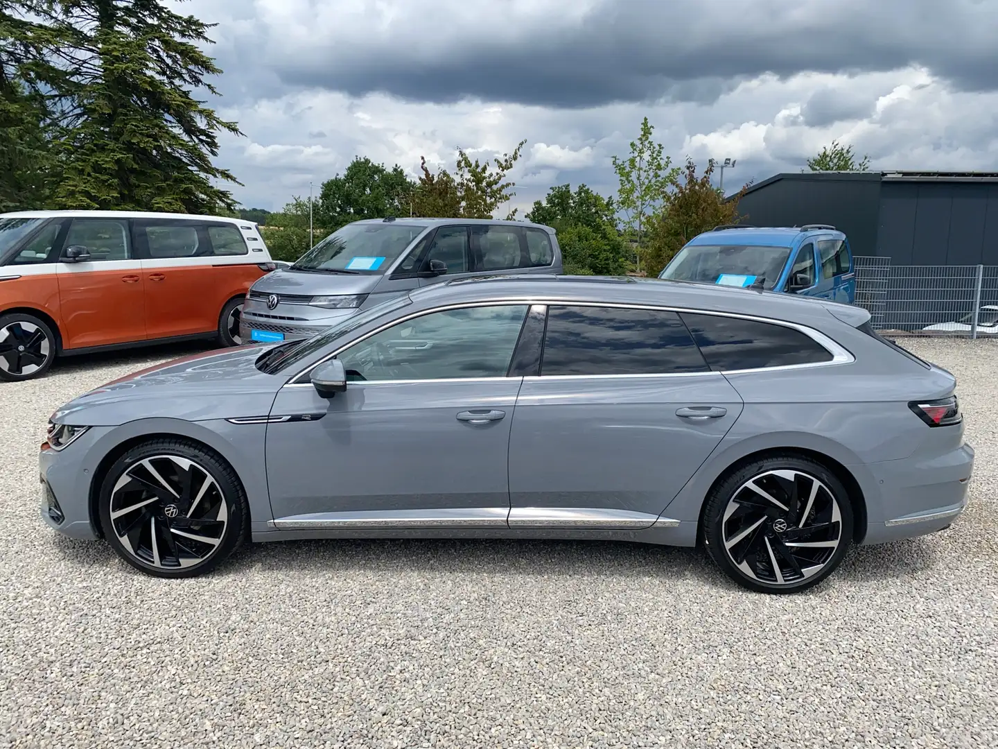 Volkswagen Arteon SB R-Line TDi DSG Matrix 360 4xSHZ ACC LM Grau - 2
