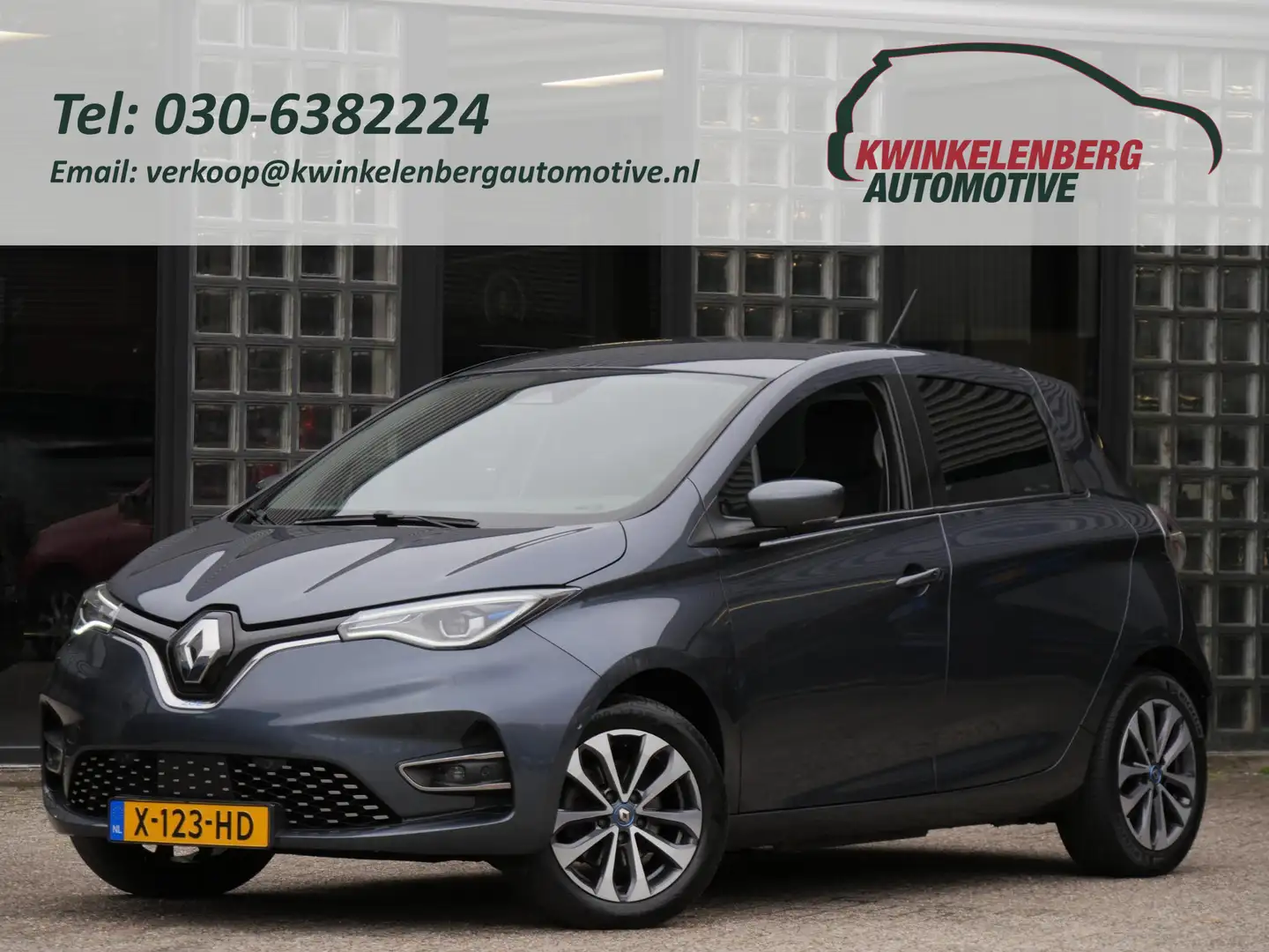 Renault ZOE R135 INTENS 52kWh / WINTER PACK/ HUUR ACCU Grijs - 1