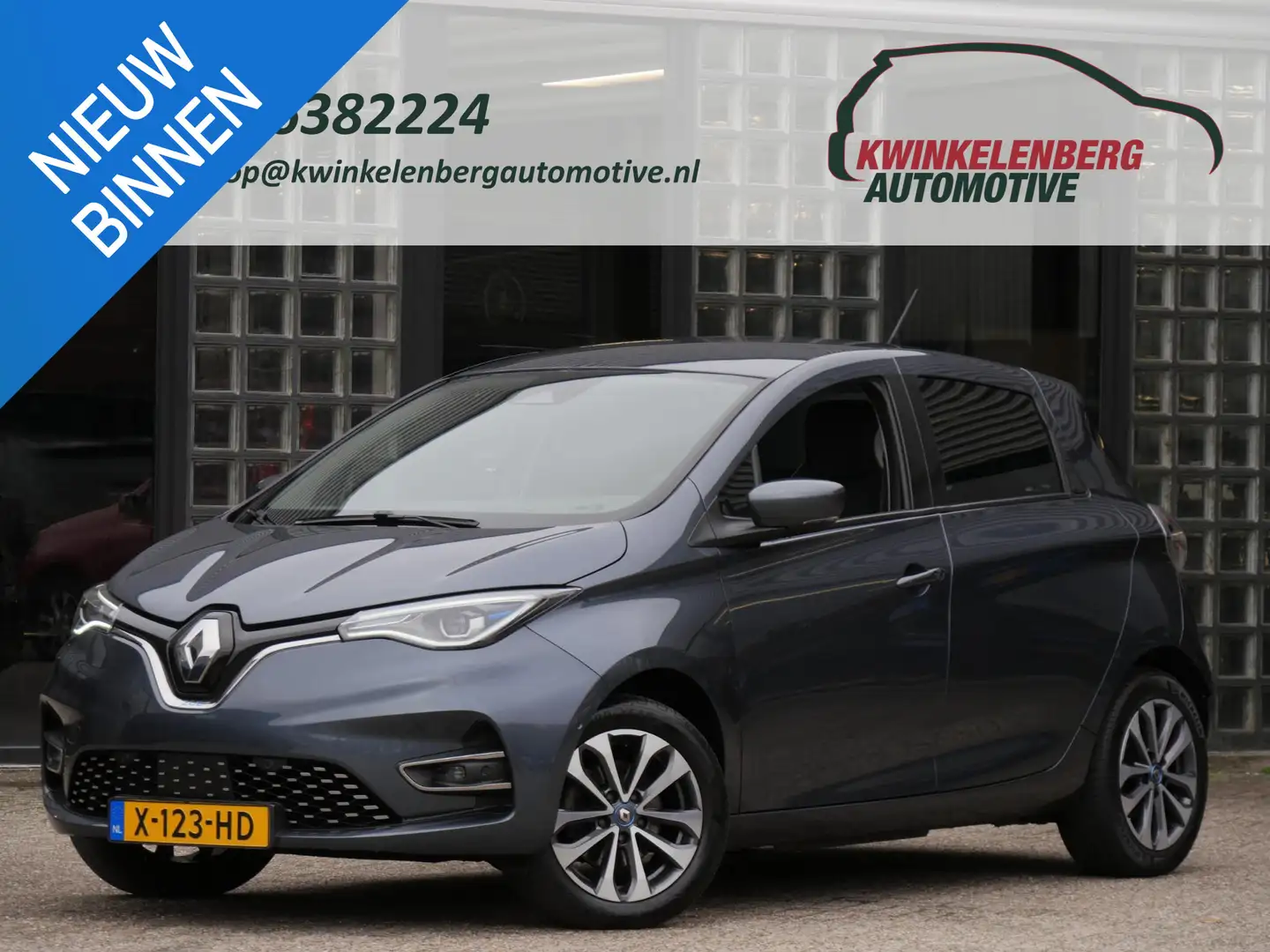 Renault ZOE R135 INTENS 52kWh / WINTER PACK/ HUUR ACCU Grigio - 1