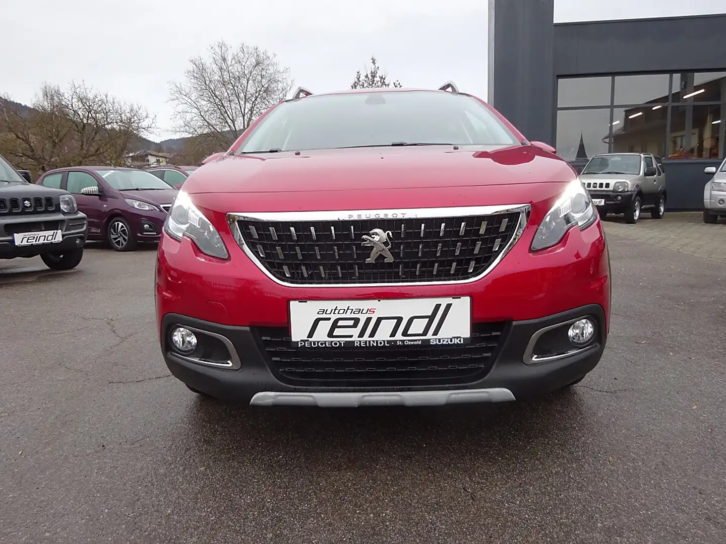 Peugeot 2008 PT 130 S&S Allure, Navi, Rückfahrkamera, Grip-C... Rot - 2
