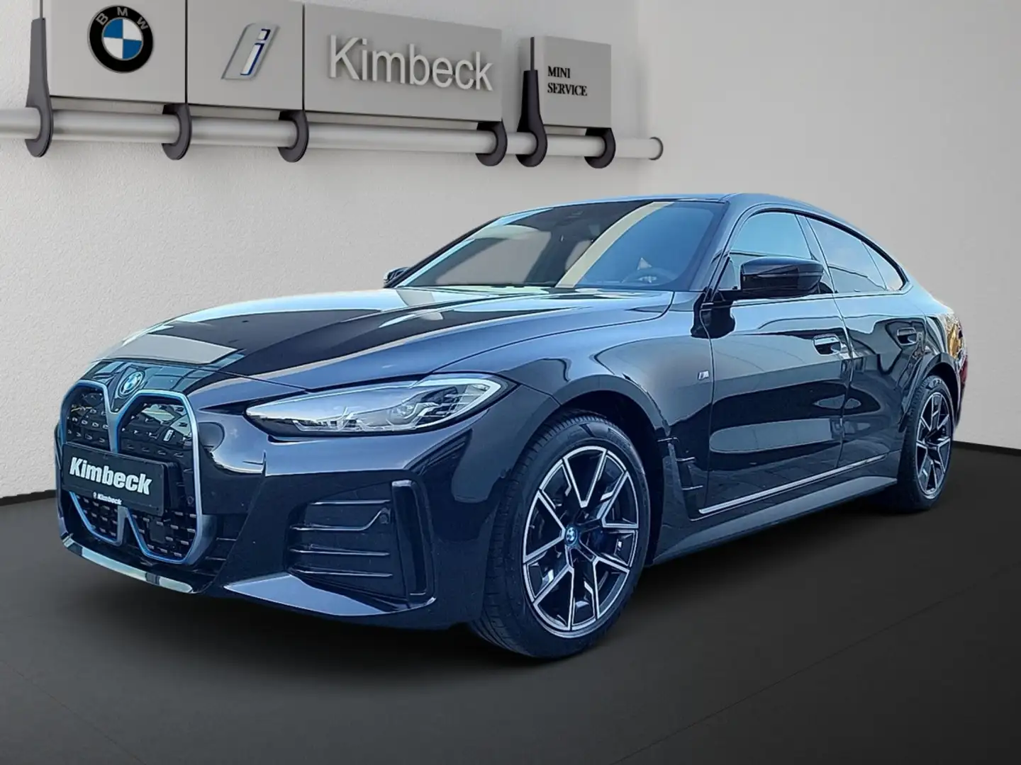 BMW i4 eDrive40 Gran Coupé M SPORT AHK Lenkhzg ParkA Noir - 1
