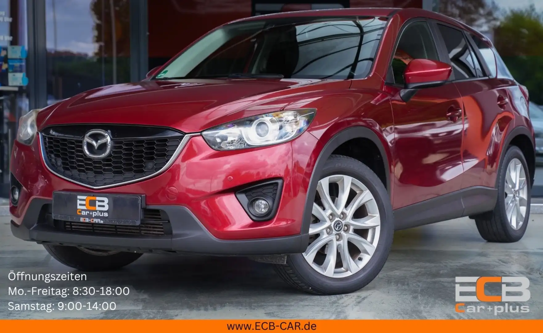 Mazda CX-5 Sports-Line AWD *Temp./SHZ/Klimaaut./AHK* Piros - 1