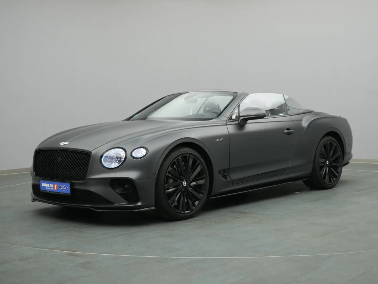 Bentley Continental GTC Speed Satin/Carbon/Dynamic Spec Grijs - 2