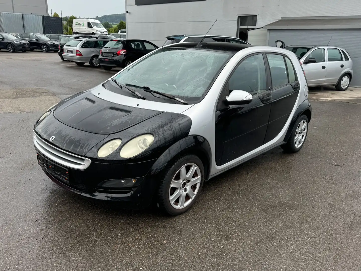 smart forFour Basis 70kW_Klima_Pano_*96TKM*_1.Hand Argintiu - 2
