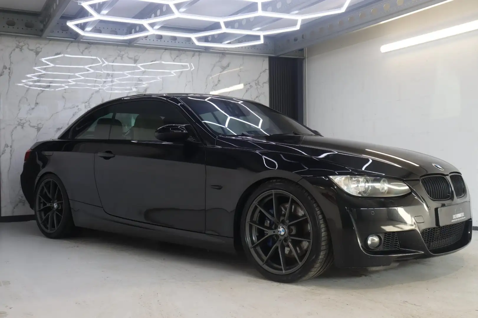 BMW 335 3-serie Cabrio 335i Keyless Logic7 Xenon Zwart - 2