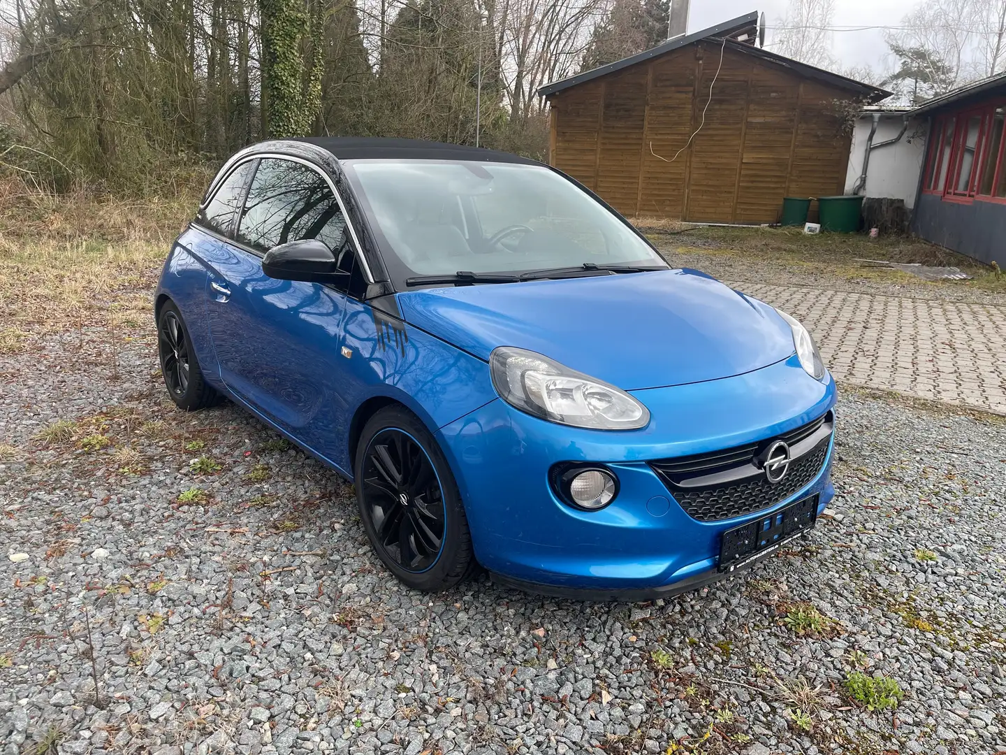 Opel Adam Open Air. 8-fach bereift Teilleder Niebieski - 2
