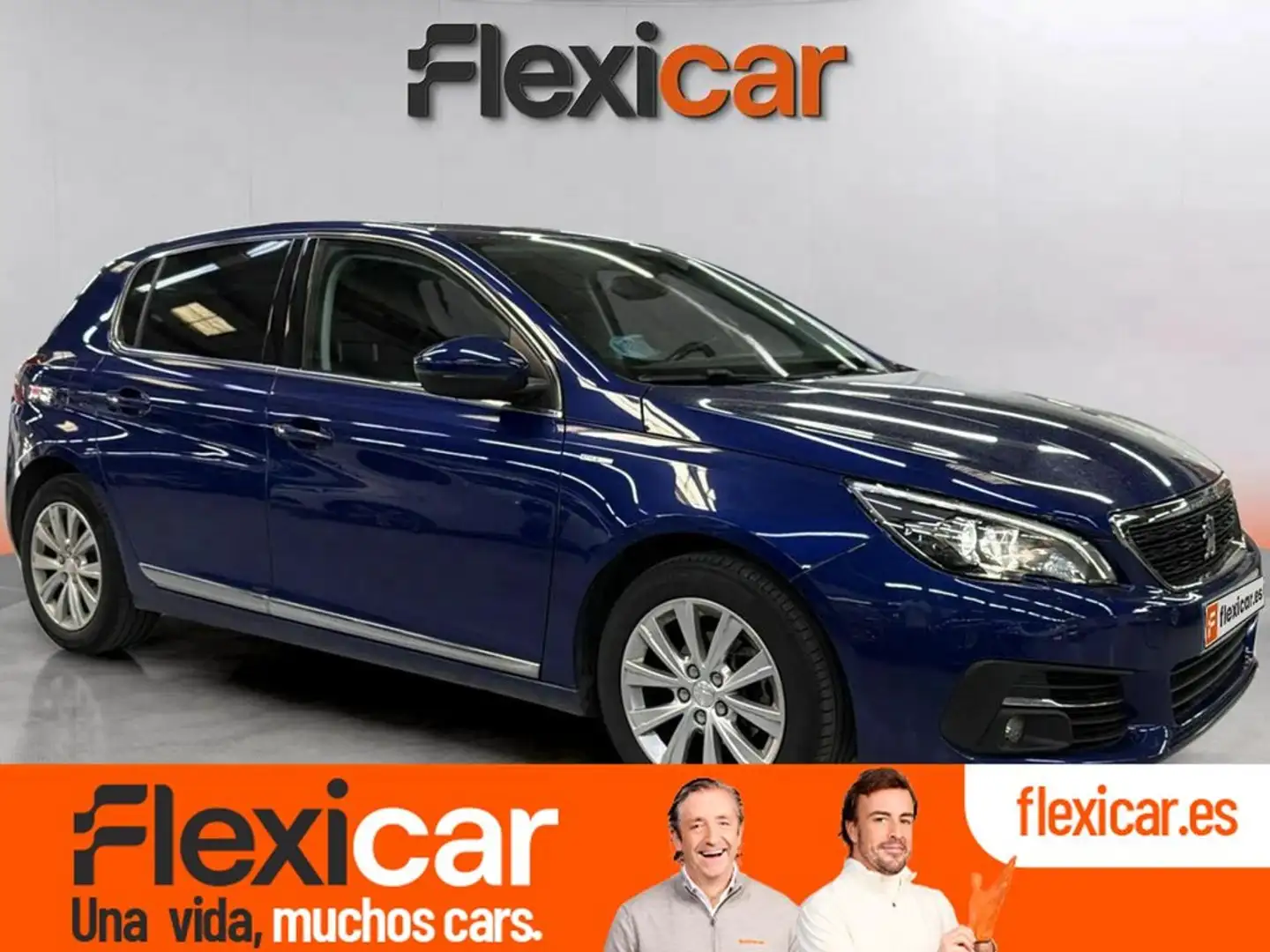 Peugeot 308 SW Style 1.2 PureTech 110 S&S Blauw - 1