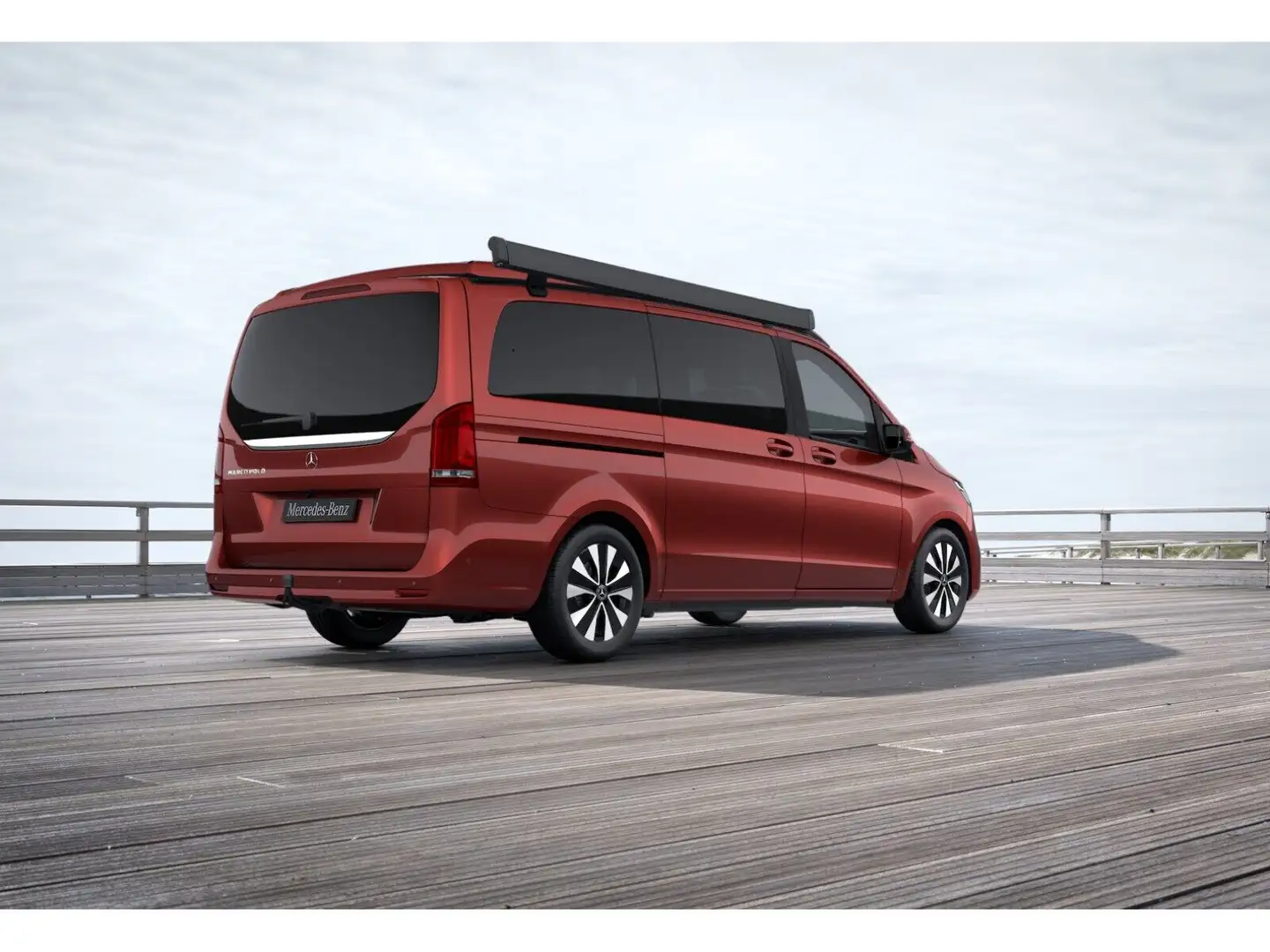Mercedes-Benz Marco Polo 300 d 4MATIC - KÜCHE! SCHIEBEDACH! AHK! Rood - 2