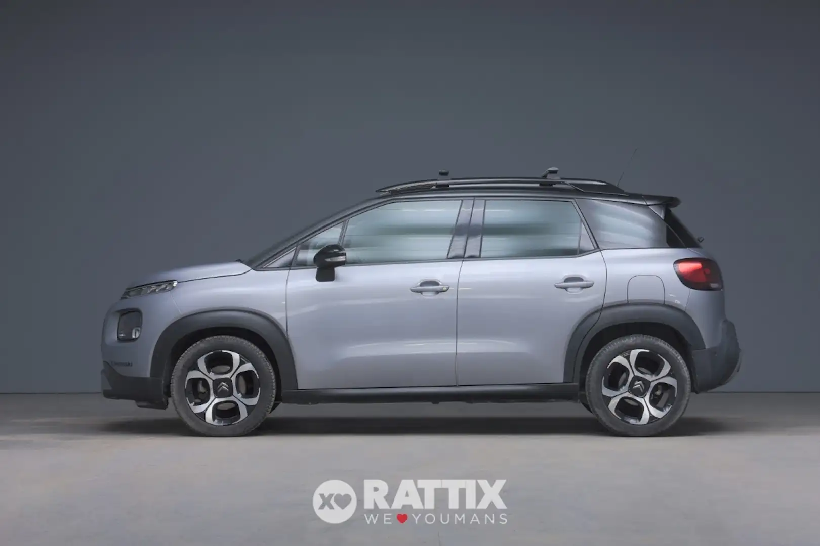 Citroen C3 Aircross 1.5 BlueHDi 120CV Shine EAT6 + barre portatutto Grau - 2