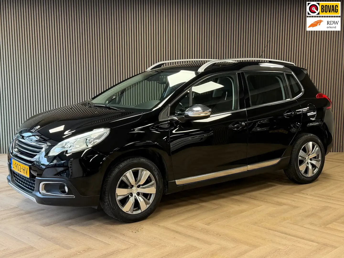 Peugeot 2008 1.6 VTi Blue Lease Executive PANORAMADAK CRUISE BL Schwarz - 1
