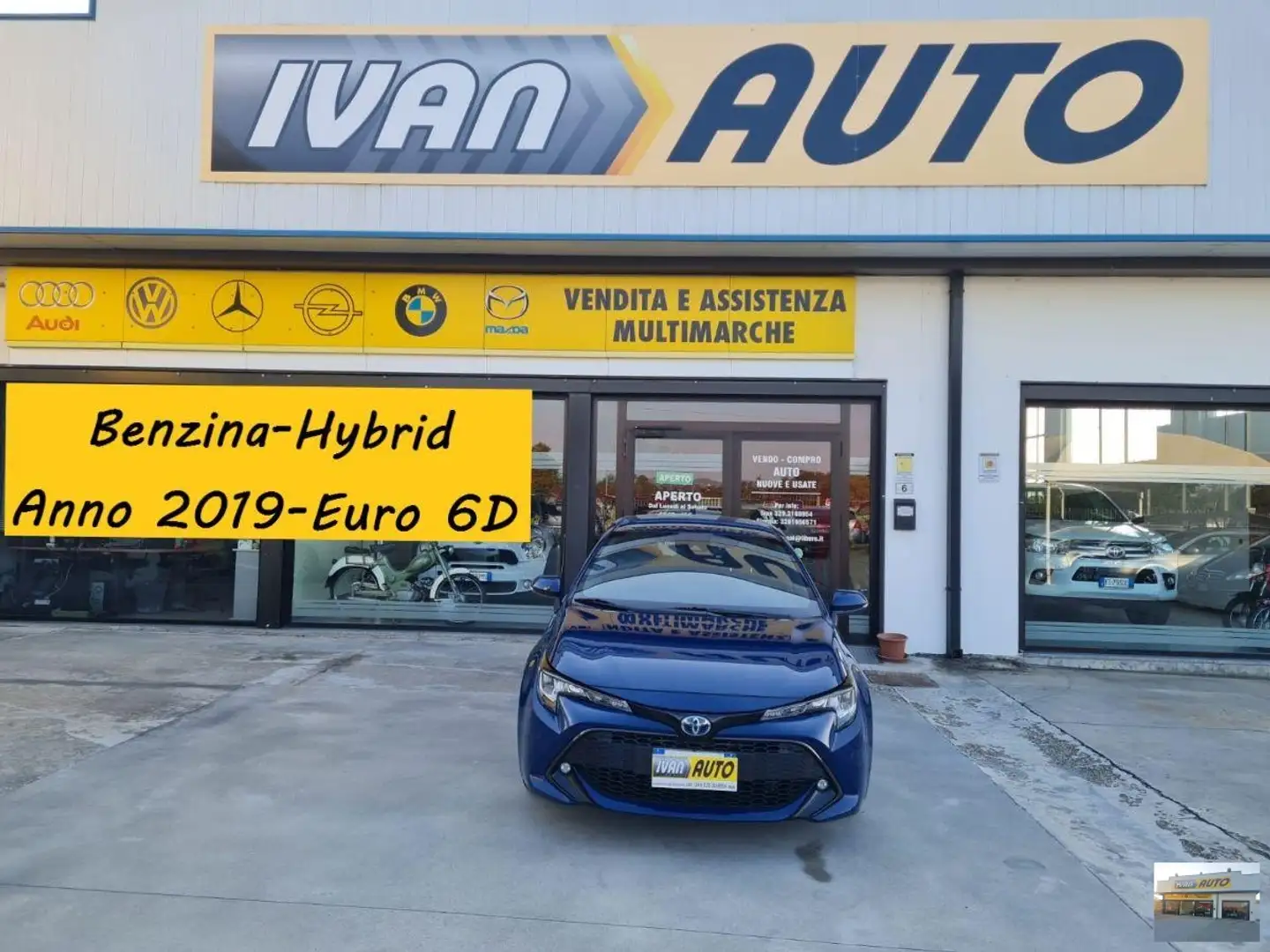 Toyota Corolla 1.8 Hybrid Active-4 ANNI GARANZIA Blu/Azzurro - 1