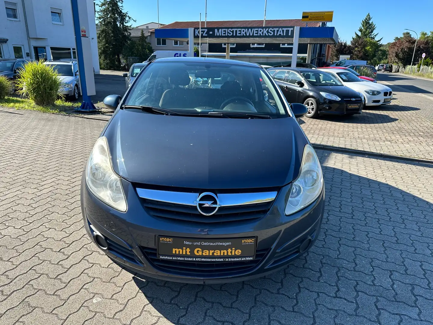 Opel Corsa frischer Service Neuer TÜV Garantie Klima Blau - 2