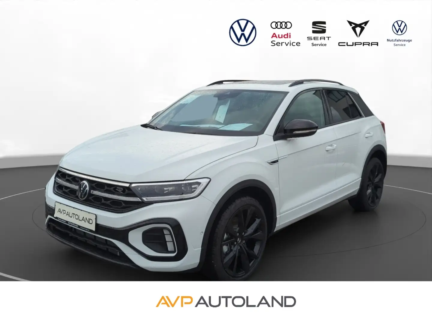Volkswagen T-Roc 1.5 TSI DSG R-Line BLACK STYLE | PANO | Weiß - 1