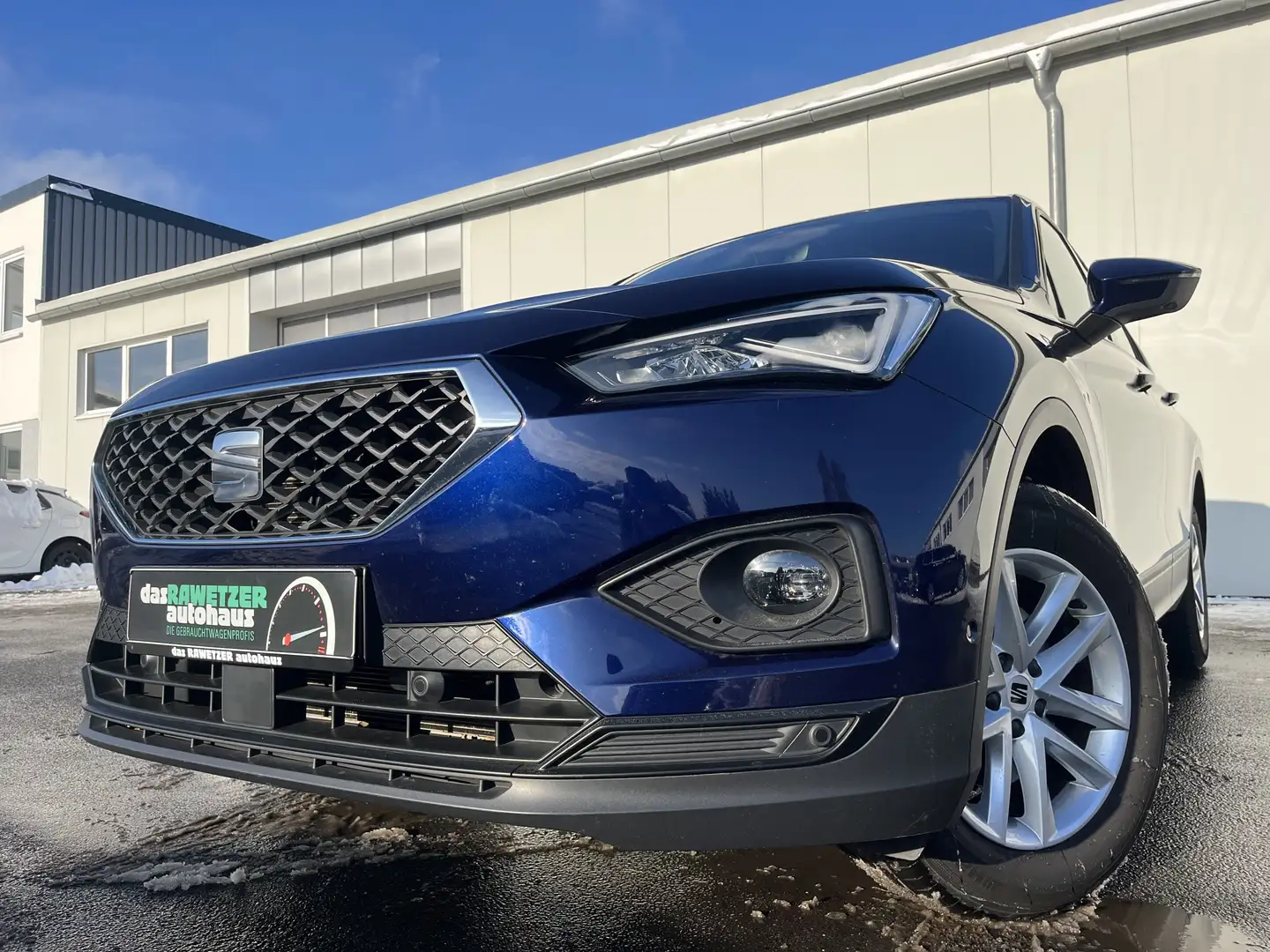 SEAT Tarraco 1.5 TSI Style 181€ m. 20% Anzahlung AHK Digital Blau - 1