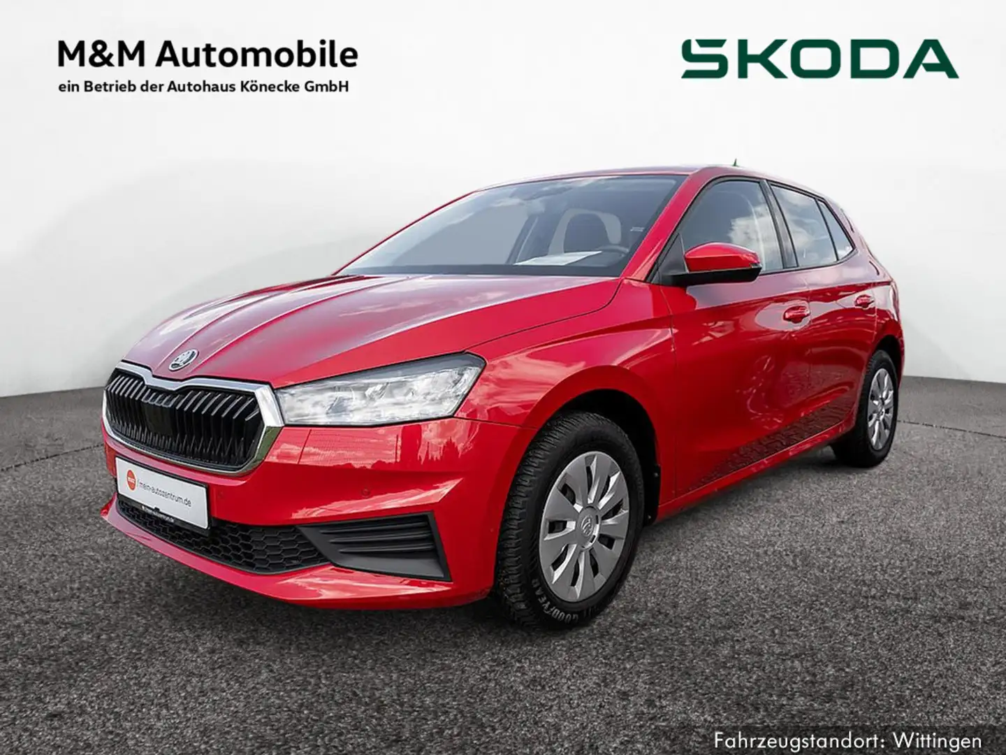 Skoda Fabia 1.0 Ambition "Aktionsfahrzeug" LED KAME Rot - 1