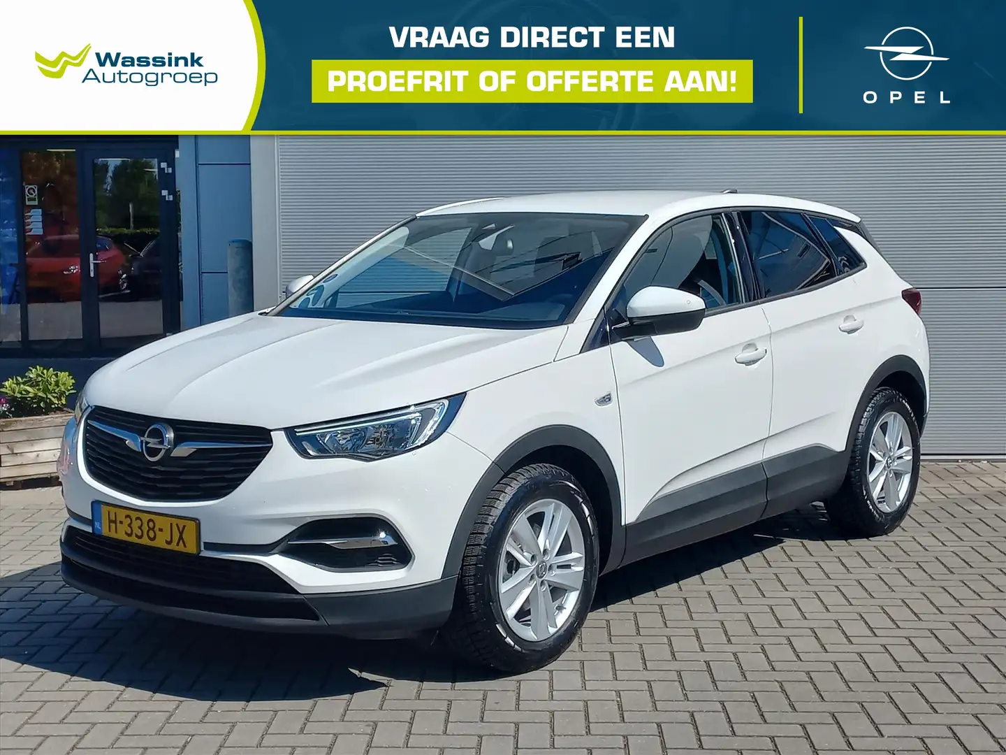 Opel Grandland X 1.2T 130pk Business | Airconditioning | Navigatie Wit - 1
