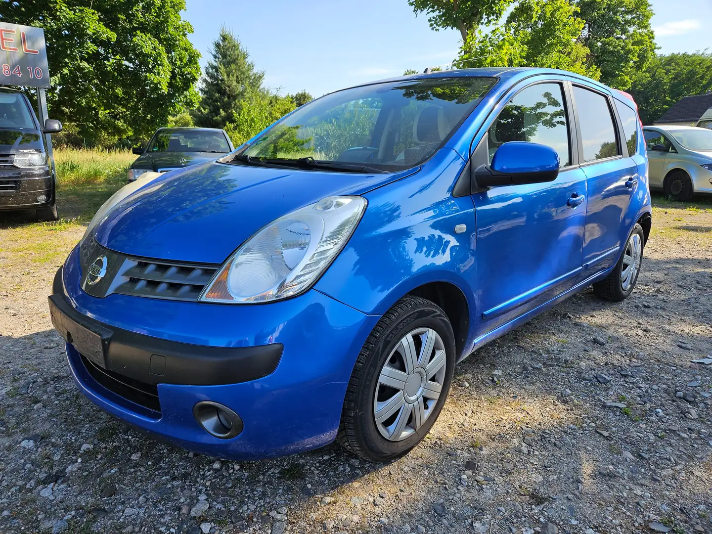 Nissan Note 1.6 tekna,Allwettereifen,Klima, HU NEU, AHK Blue - 1