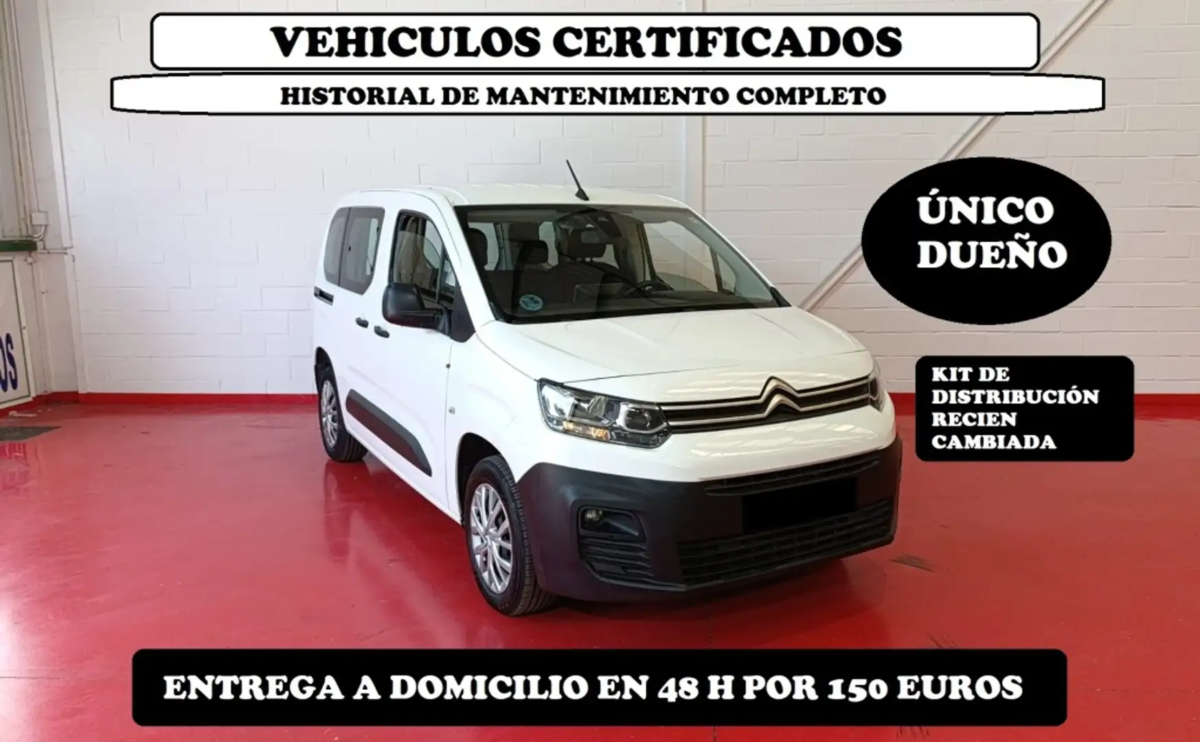 Citroen Berlingo Combi BlueHDi S&S Talla M Live Pack Busin Blanco - 1