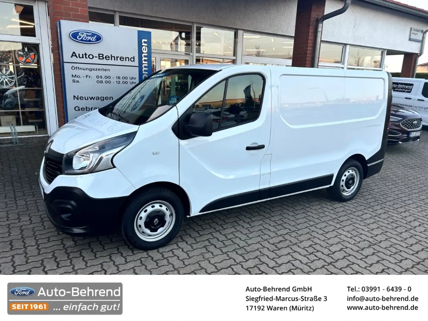 Renault Trafic Kasten L1H1 2,7t Komfort neue Ganzjahresreifen Weiß - 1