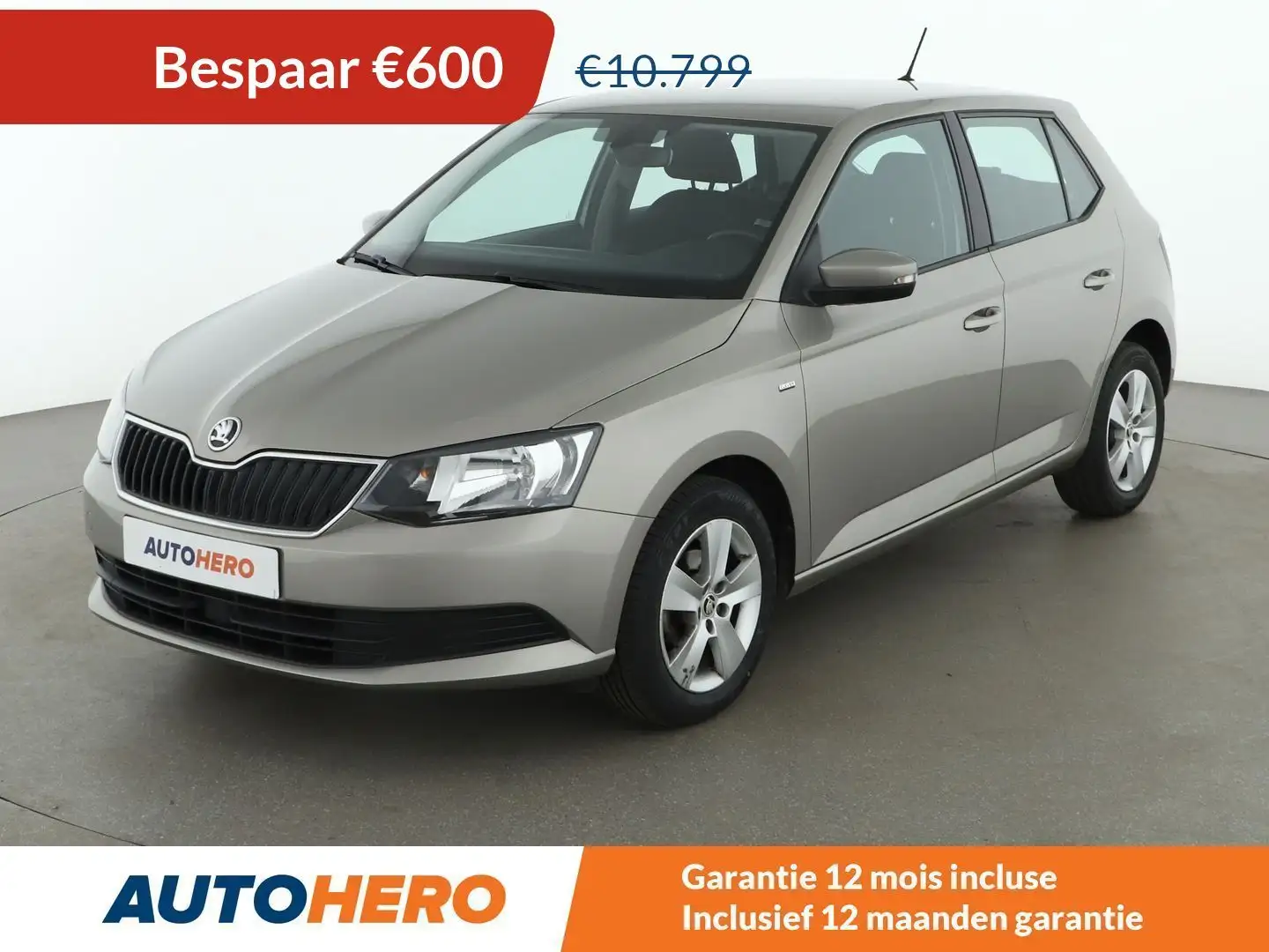 Skoda Fabia 1.0 MPI Clever Beige - 1