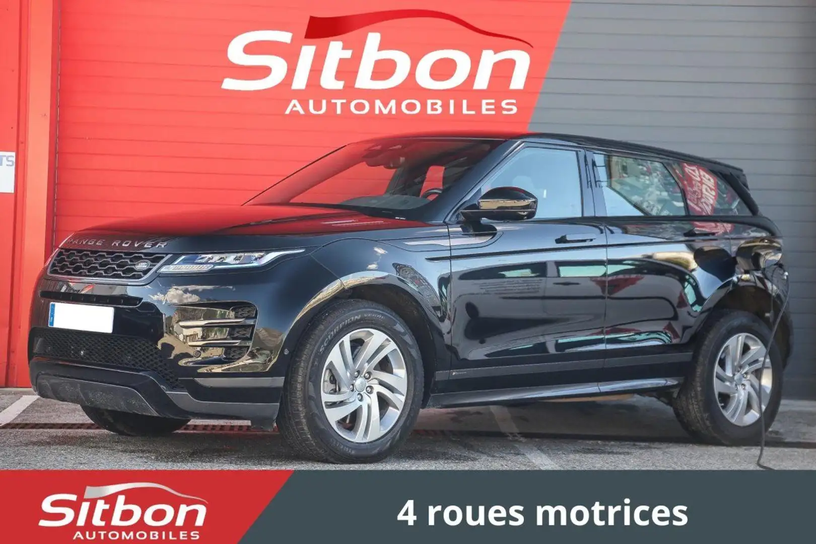 Land Rover Range Rover EVOQUE 1.5 P300e BVA R-Dynamic S CAMERA GPS ENTRETIEN FULL Noir - 1