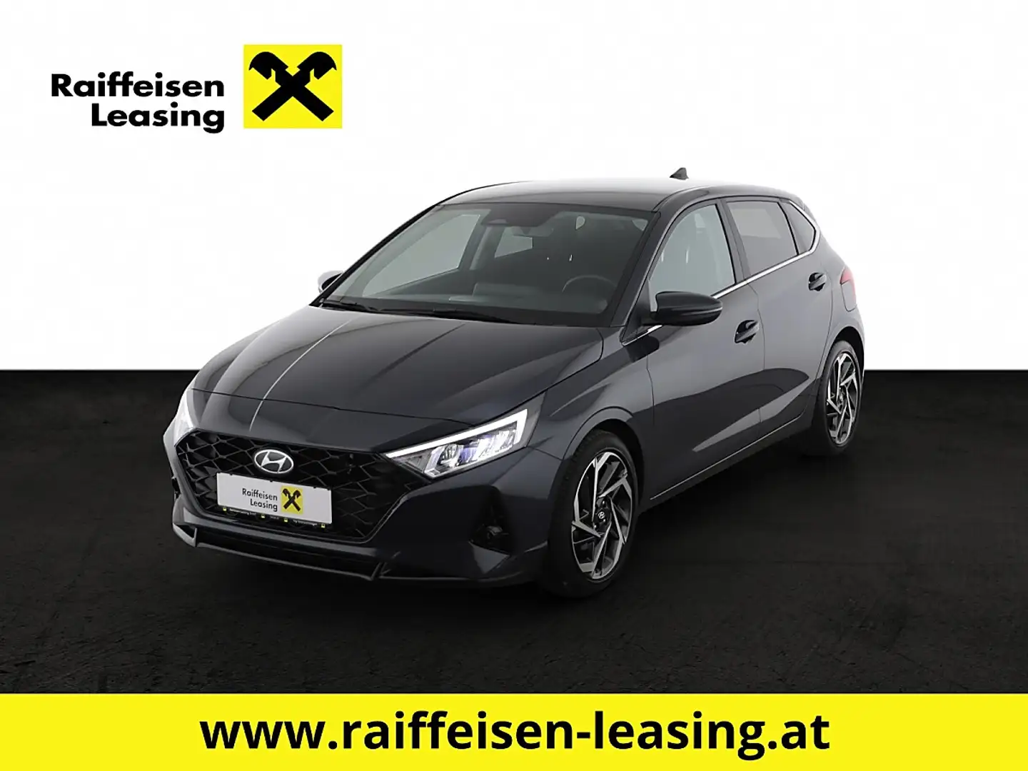 Hyundai i20 1,0 T-GDI Trend Line DCT Grau - 1