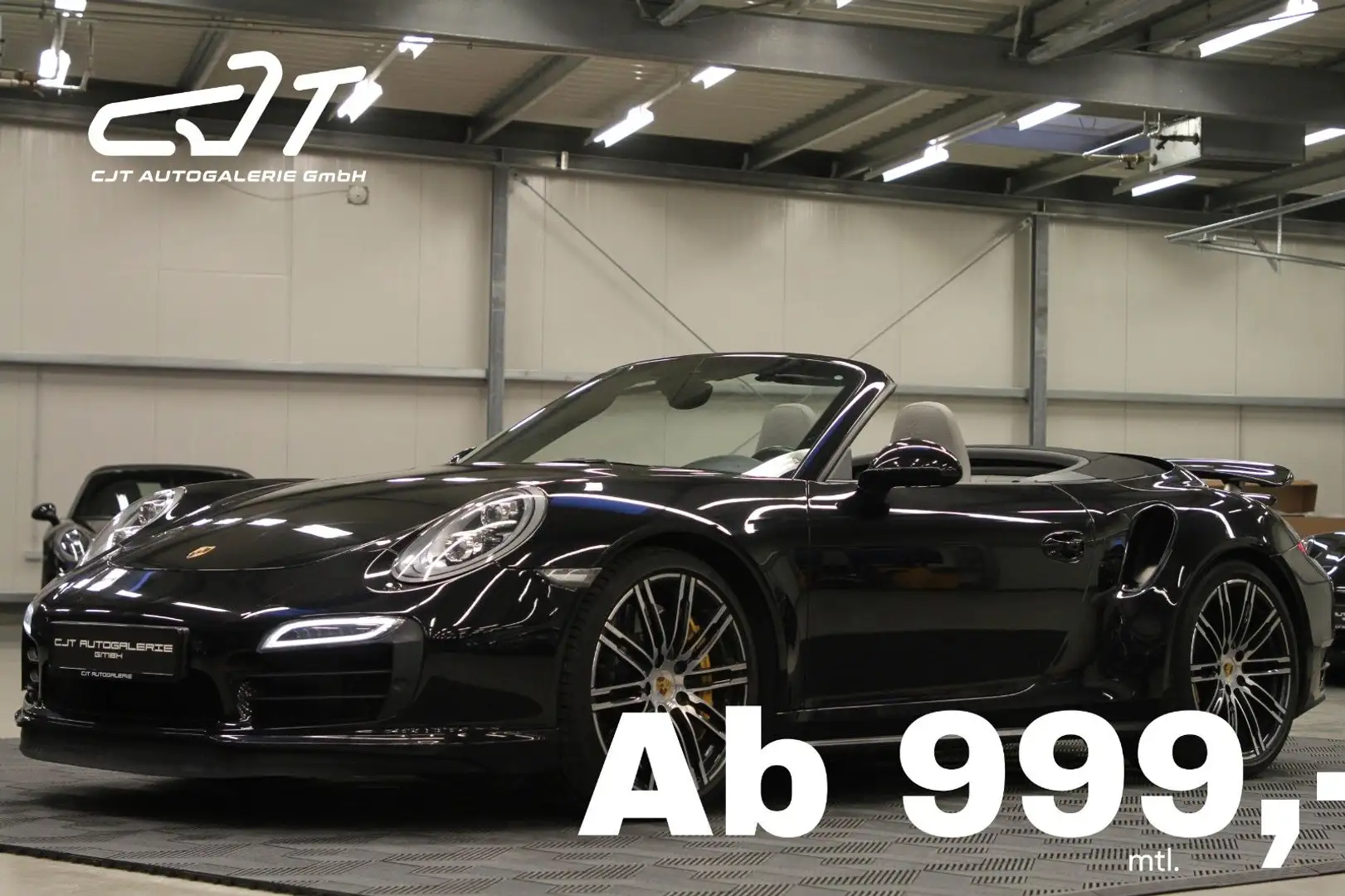 Porsche 991 Turbo S Cab PPF Apprv.12.27Burmester Rfk 18W Noir - 1