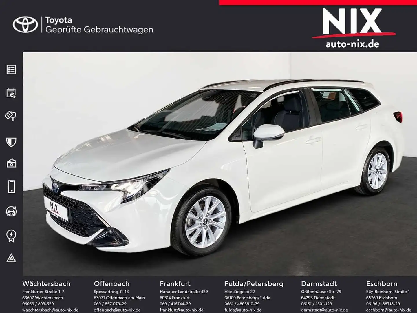 Toyota Corolla Touring Sports 1.8 Business Edition Weiß - 1