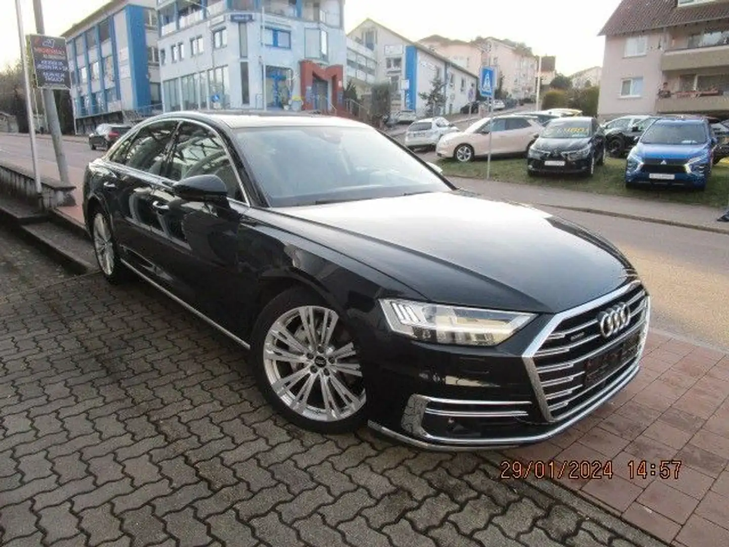 Audi A8 50 TDI quattro/Panoramadach/Standheizung/Head Schwarz - 1