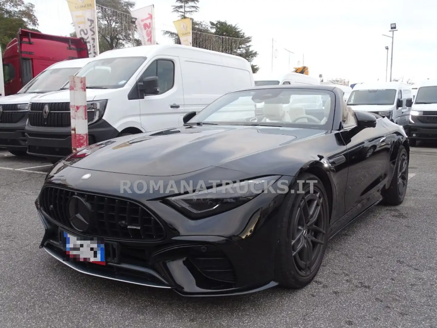 Mercedes-Benz SL 43 AMG Cabrio Premium Plus Perfetta fatturabile Noir - 1