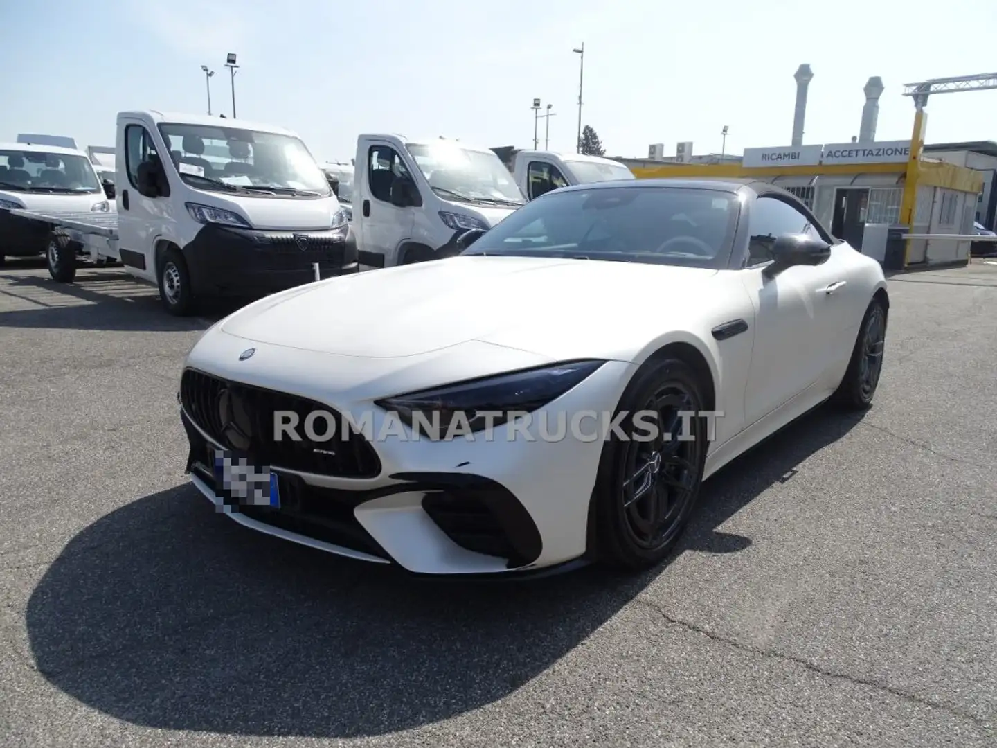 Mercedes-Benz SL 43 AMG Cabrio Premium Plus pronta consegna Alb - 1