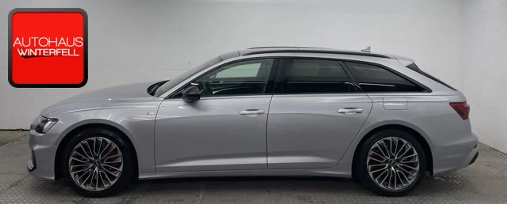 Audi A6 Avant 55 TFSI e qu S line PANO+AHK+TV+NACHT+ Silber - 2