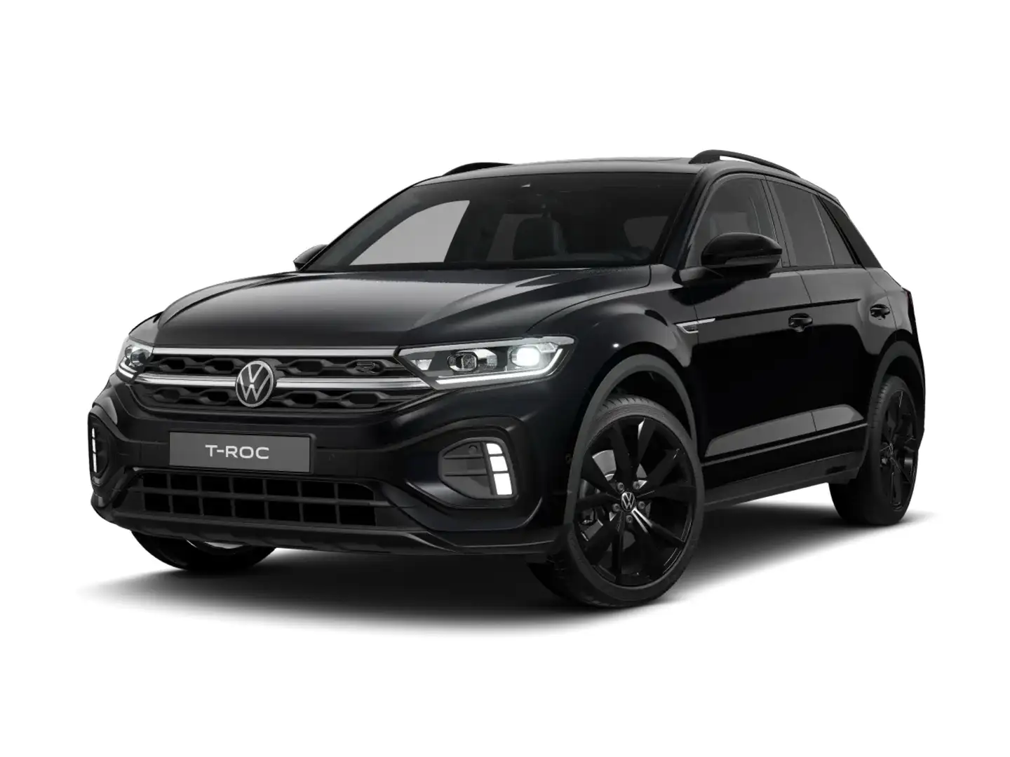 Volkswagen T-Roc T-Roc 1.5 TSI DSG R-Line Black Ed.+PANORAMA+CAM+ Schwarz - 1