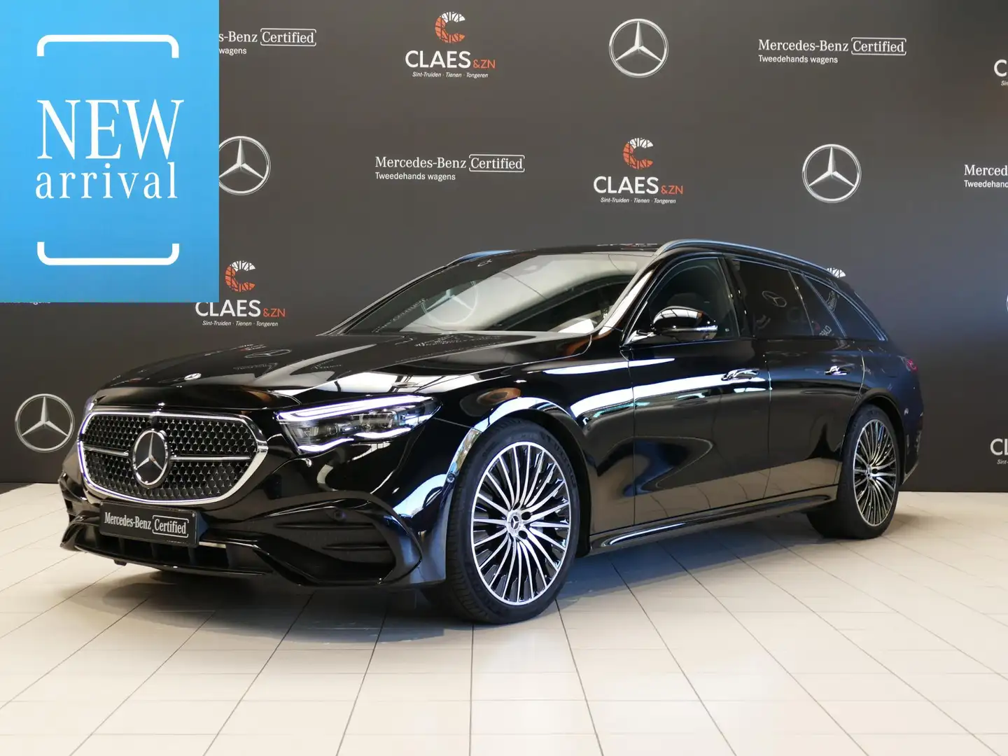 Mercedes-Benz E 300 300e Break AMG Line DOS 5677 Zwart - 1