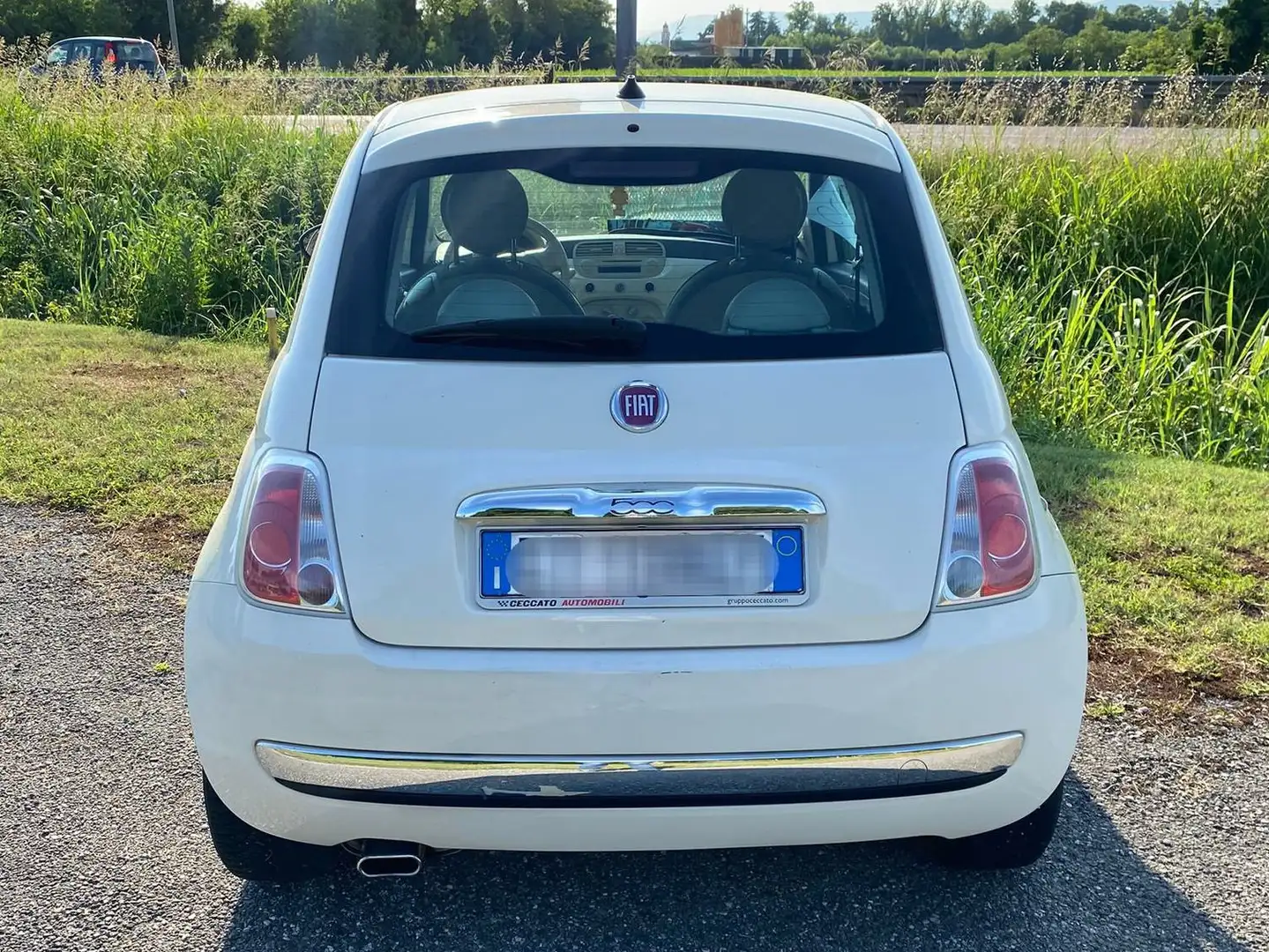 Fiat 500 500 1.3 mjt 16v Lounge 95cv Bianco - 1