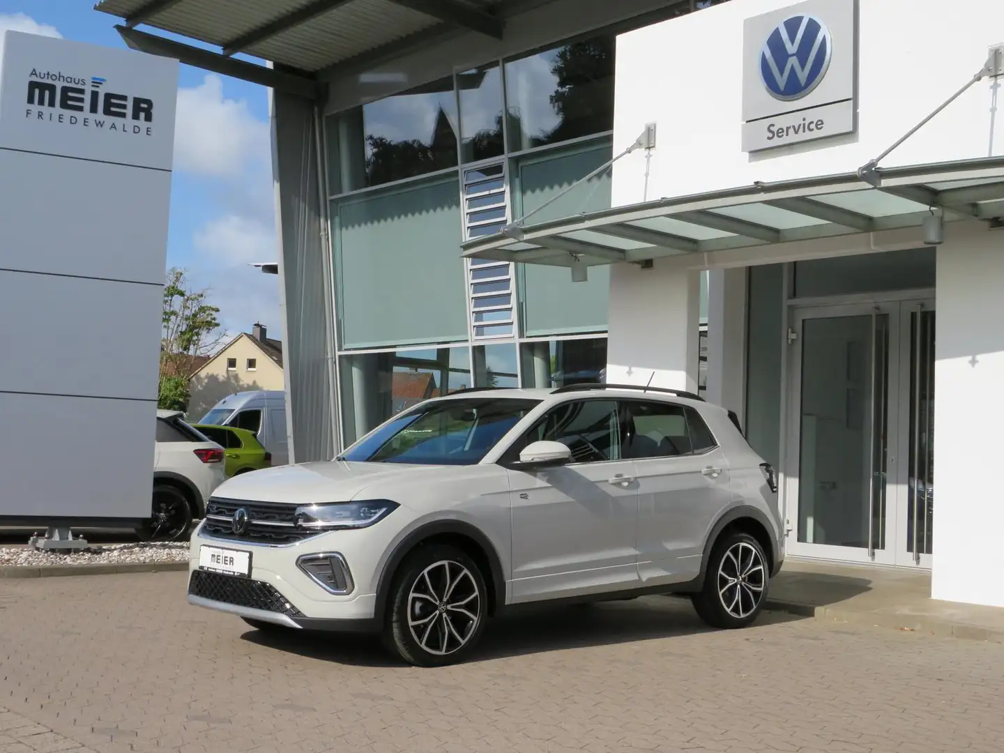 Volkswagen T-Cross 1.5TSI R-Line AHK Kamera APP ACC Matrix Grau - 2