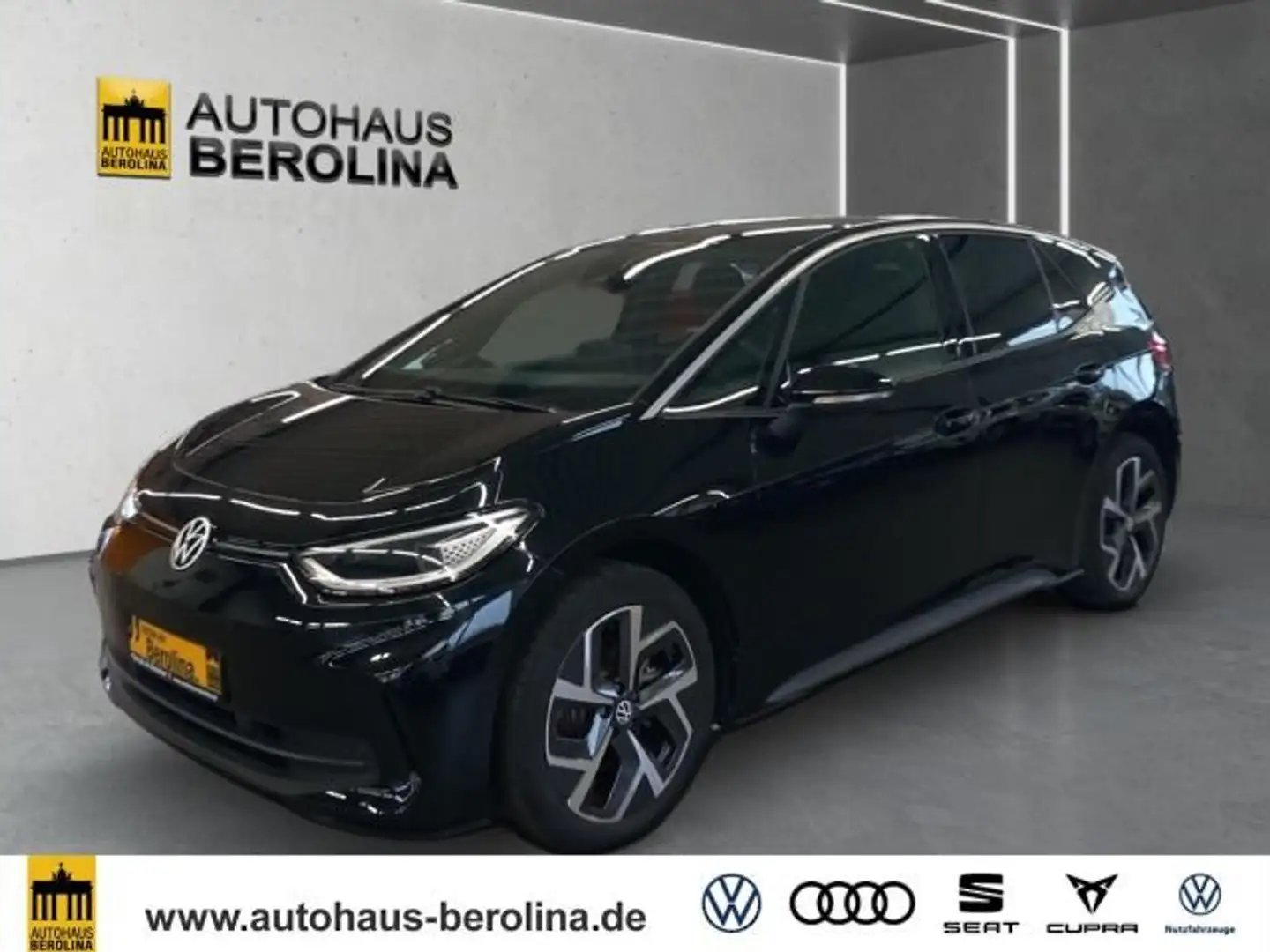 Volkswagen ID.3 Pro *IQ-MATRIX*ACC*NAV*R-CAM*WärmeP*SHZ* Noir - 2