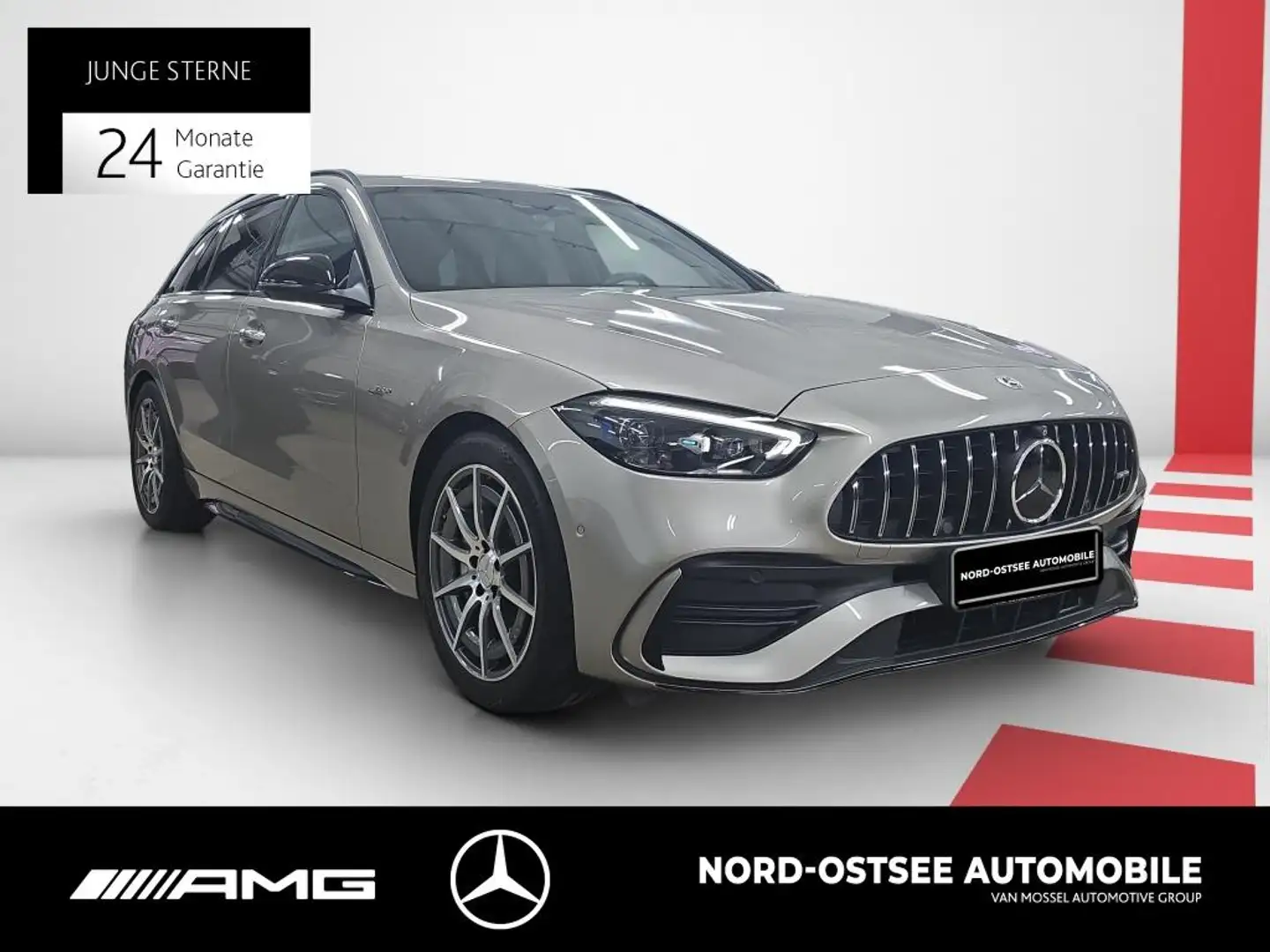 Mercedes-Benz C 43 AMG C 43 T 4M AMG  MBUX LED KEYLESS-GO Silber - 2