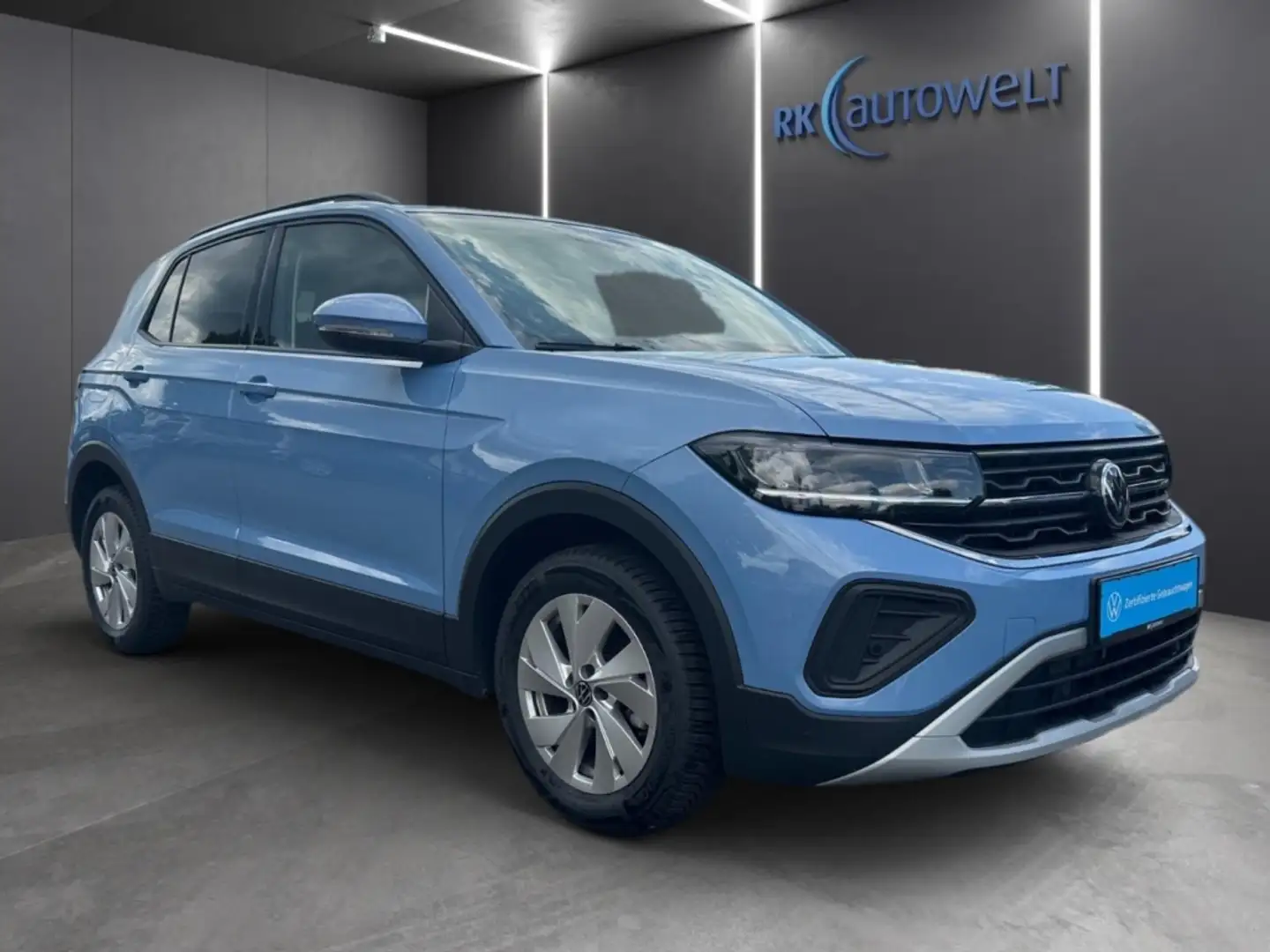 Volkswagen T-Cross Life 1.0 TSI Klima App Connect AHK Sitzheizung Azul - 2
