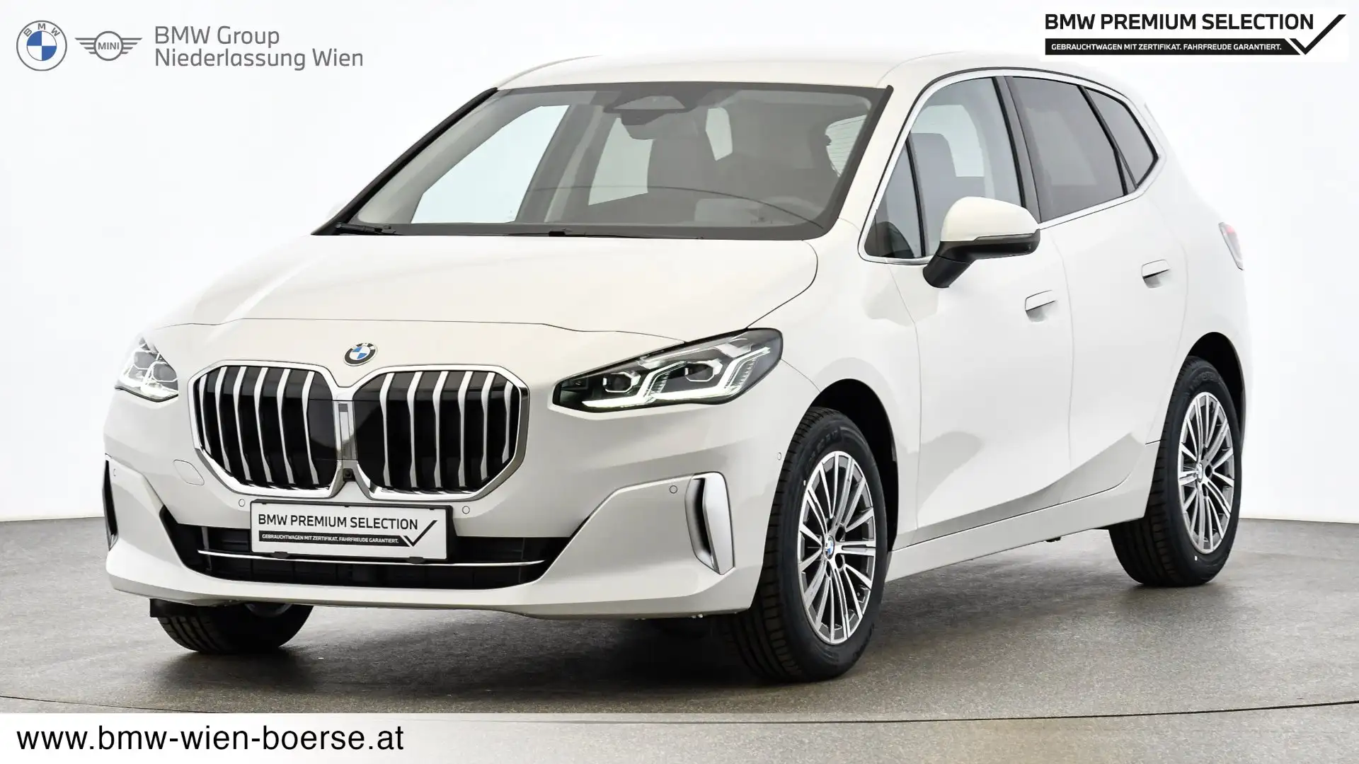 BMW 218 d Active Tourer Weiß - 1
