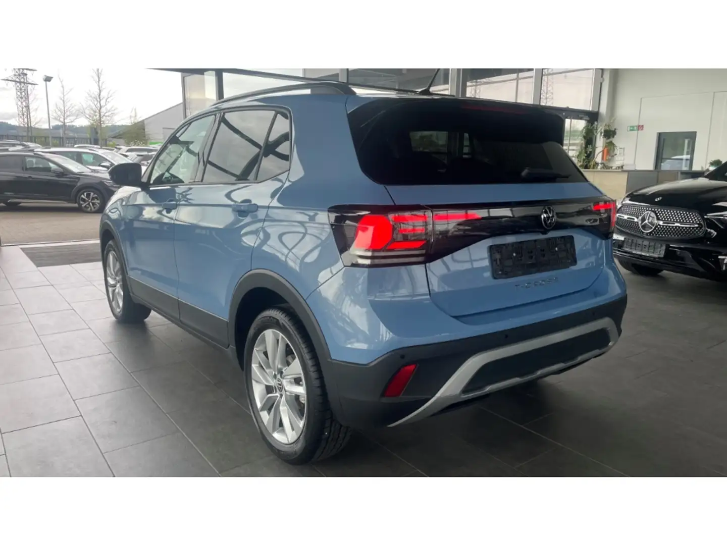 Volkswagen T-Cross 1.0 TSI Prime Navi LED Kamera SitzHZG APP Connect Blau - 2