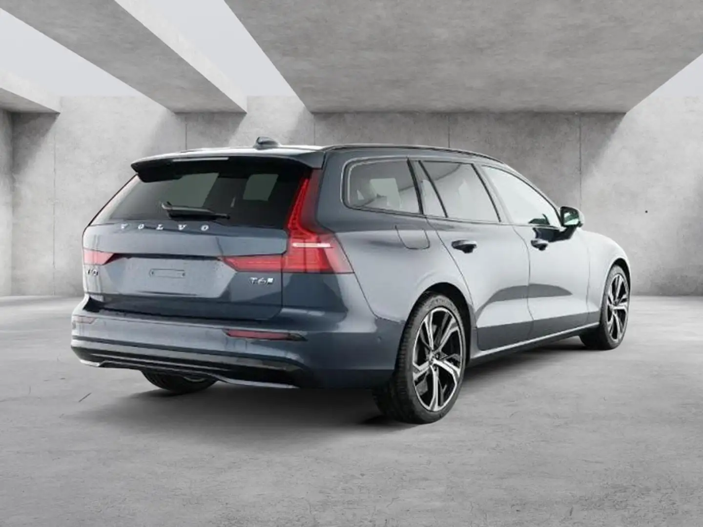 Volvo V60 T6 Plus Dark Recharge Plug-In Hybrid AWD Blau - 2