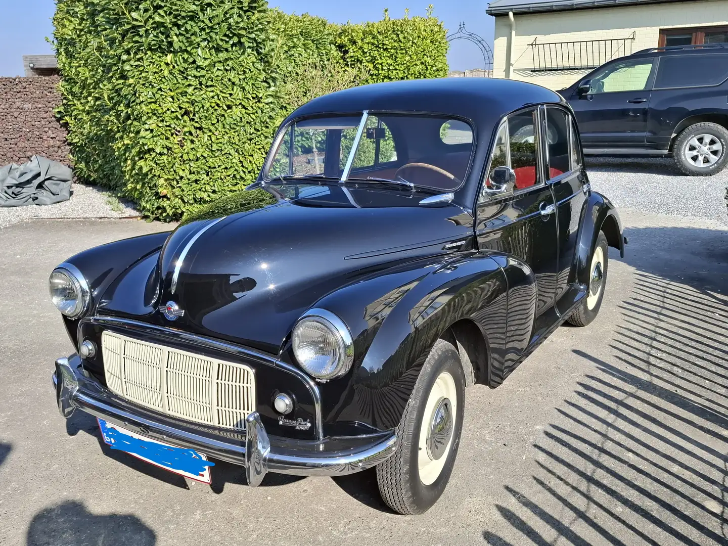 Oldtimer Morris Minor MM Saloon 1952 Schwarz - 1
