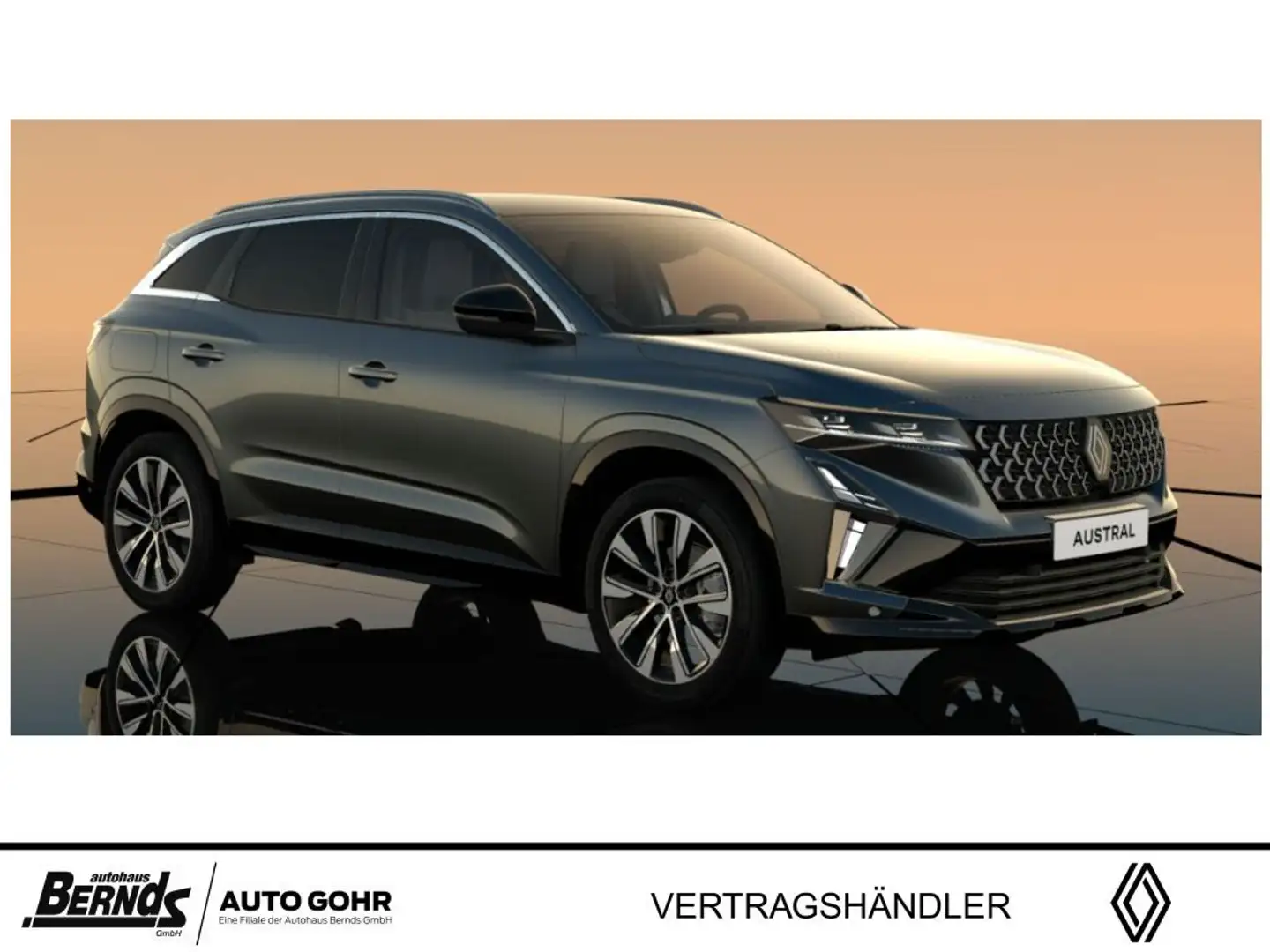 Renault Austral Techno Mild Hybrid 160 Automatik (MA) Gris - 1