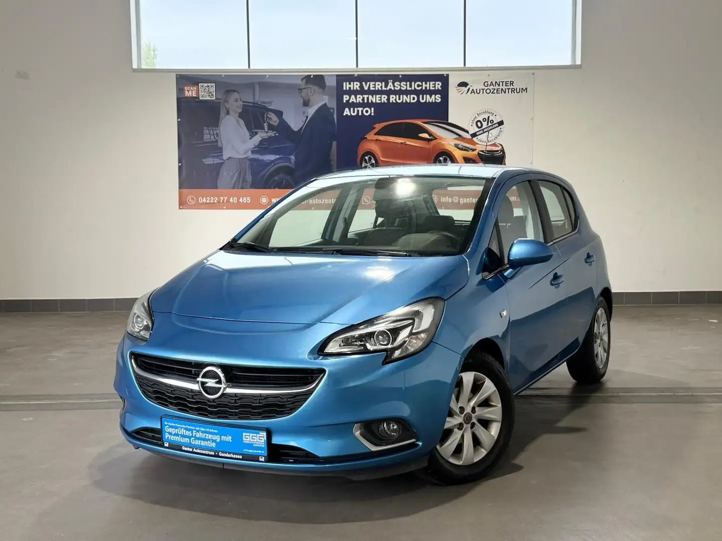 Opel Corsa E Innovation 1.4 ecoFlex XENON+KAMERA+GRA Blau - 1