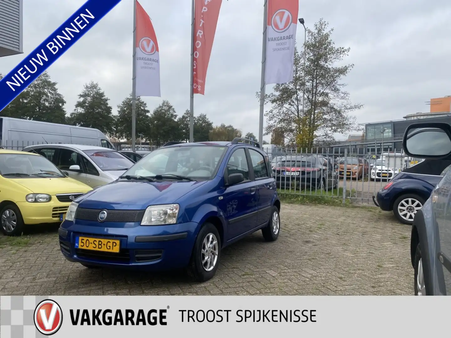 Fiat Panda 1.1 Active Plus,Airco,Elektrischpakket,Stuurbekrac Bleu - 1