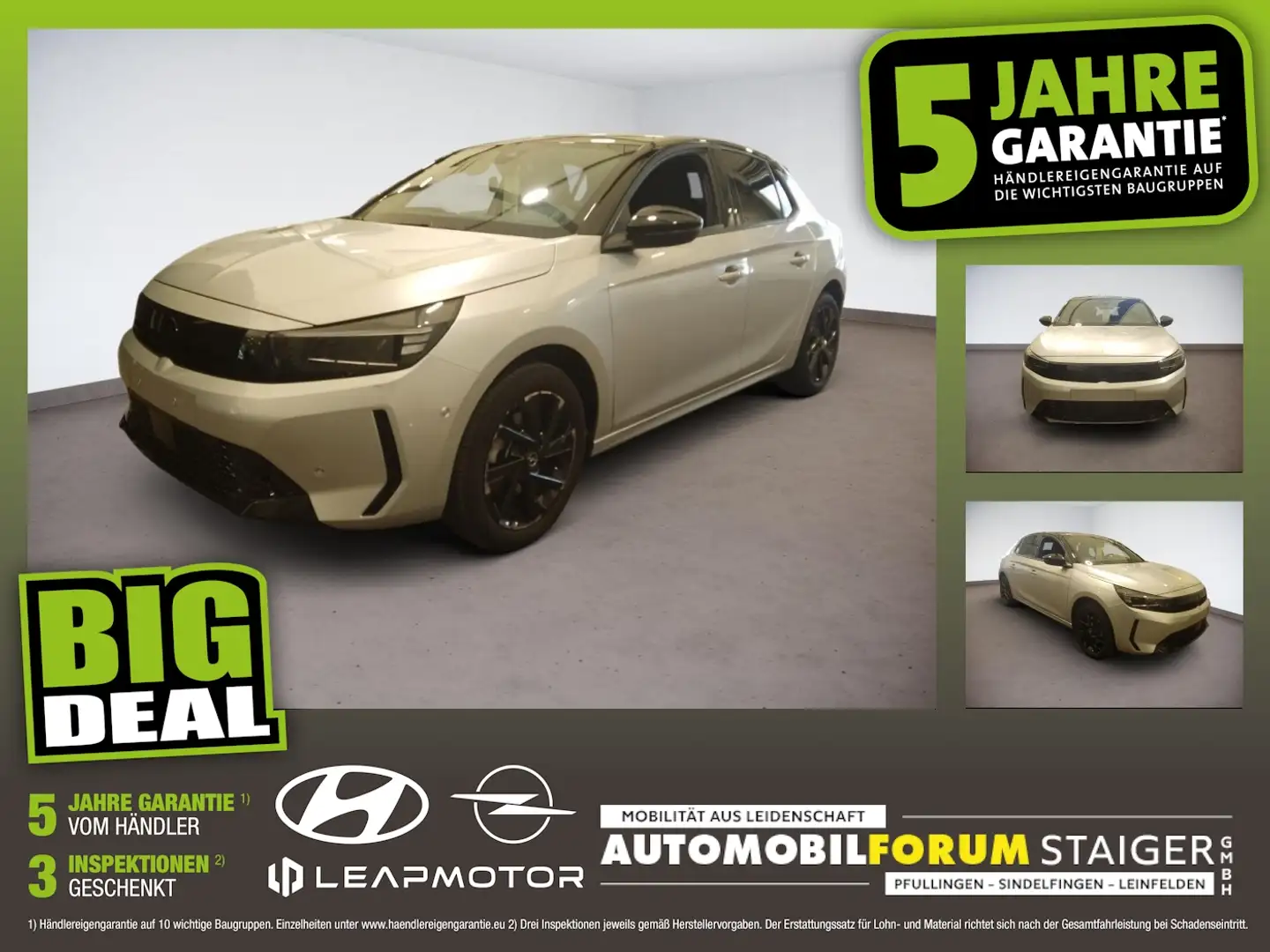 Opel Corsa F 1.2 Turbo GS ACC AUT DynLicht Facelift Grau - 1